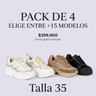 ¡Ahorra! Pack Talla 35