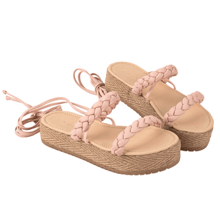 Sandalias Romanas con Plataforma - Kloe pink | FRESHKA CO