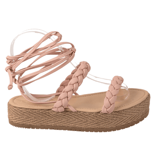 Sandalias Romanas con Plataforma - Kloe pink | FRESHKA CO