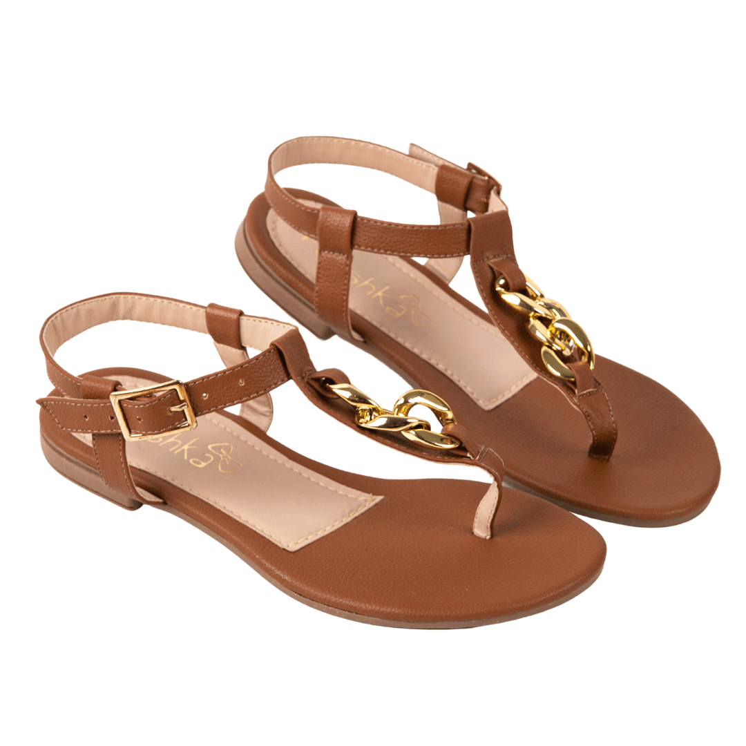 Sandalias tres puntadas Bela miel FRESHKA CO - Main Image