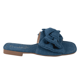 Sandalias para mujer con punta Cuadrada - Olivia Denim | FRESHKA CO