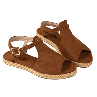 Sandalias en Yute color Miel - Campesina | FRESHKA CO