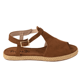 Sandalias en Yute color Miel - Campesina | FRESHKA CO