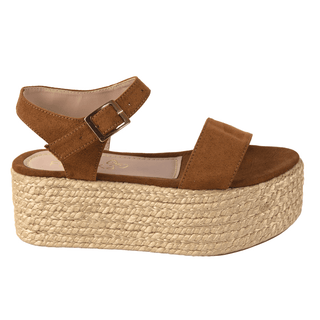 Sandalias Plataforma Elegantes Cafes - Sara | FRESHKA CO