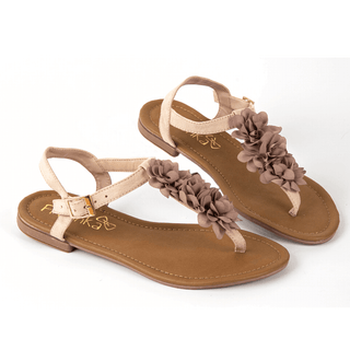 sandalias Jazmin Nude | FRESHKA CO