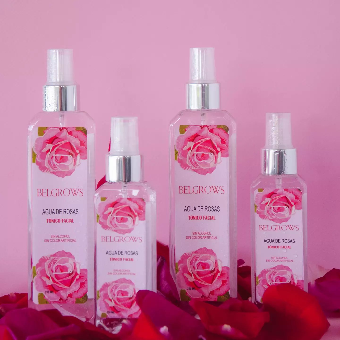 Tónico Facial Agua de Rosas - Belgrows